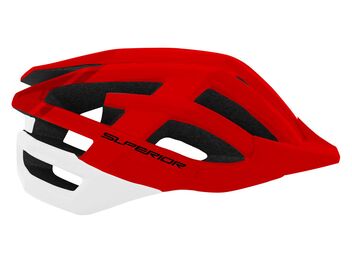 Přilba Superior MTB Race red/white