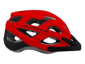 Přilba Superior MTB Fun black/red
