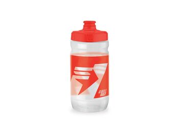 Láhev Superior F.L.Y. BOTTLE tranparent/red 400 ml