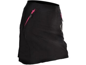Dámská cyklistická sukně Silvini INVIO WS859 black-purple