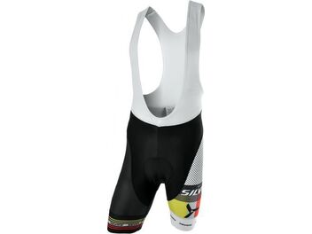 Pánské cyklistické kalhoty s laclem Silvini TEAM MP839 black