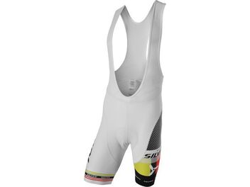Pánské cyklistické kalhoty s laclem Silvini TEAM MP839 white